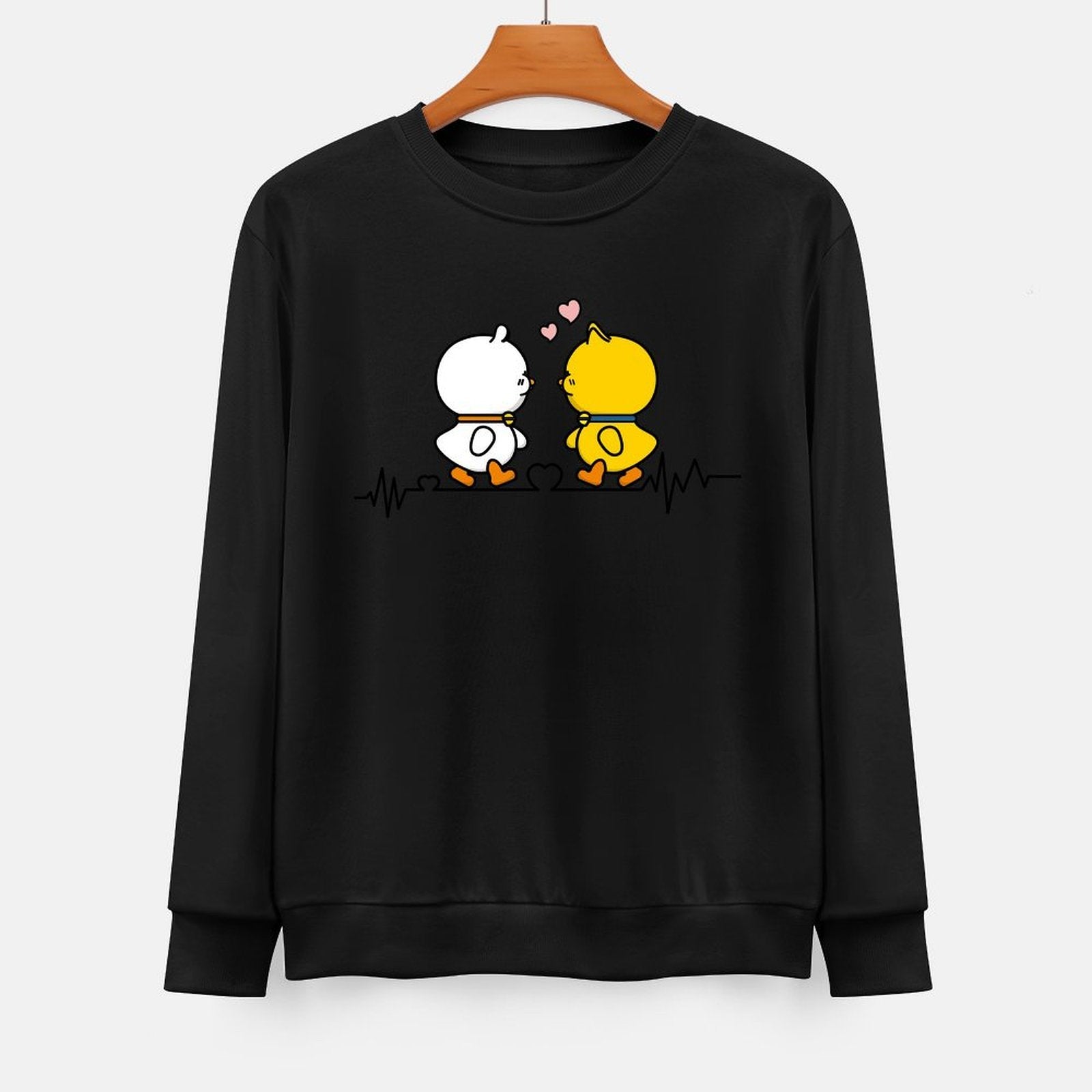 Front Patterned Long Sleeve TopEco-Conscious TrueFit